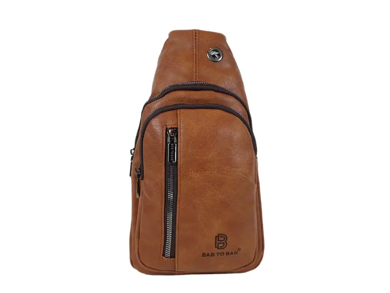 Кафява чанта за през гърди - Bort Кафява чанта за през гърди - Bort