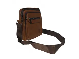 Кафява мъжка чанта - Kolas