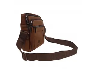 Кафява мъжка чанта - Zerik