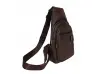 Тъмно кафява чанта за през гърди - Boras