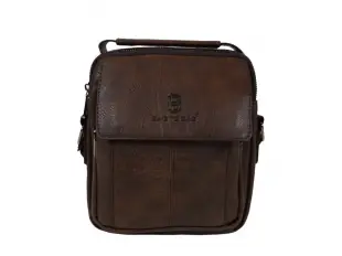 Тъмно кафява мъжка чанта - Zorek