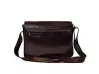 Голяма кожена чанта - тип месинджър