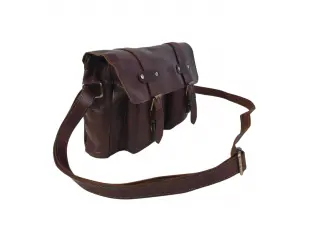 Кафява мъжка чанта - Lesik