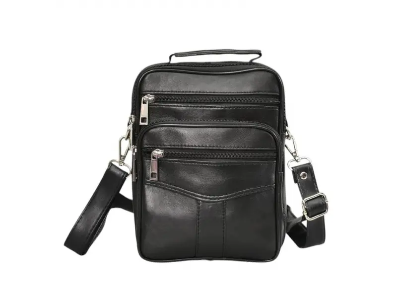 Кожена средна чанта - Bori Кожена средна чанта - Bori