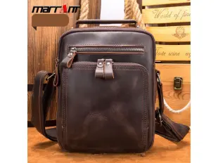 Мъжка чанта от естествена кожа - Warrior