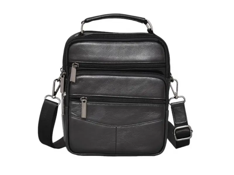 Мъжка кожена чанта - Boton Мъжка кожена чанта - Boton