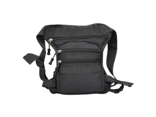 Черна чанта за крак