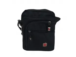 Черна мъжка чанта - Stiven