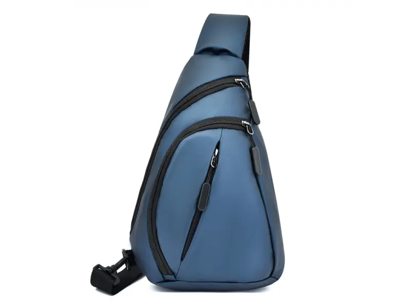 Синя чанта за през гърди - Olias Синя чанта за през гърди - Olias