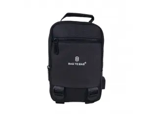 Сива чанта за през гърди - Ians