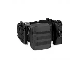 Черна мъжка чанта - колан