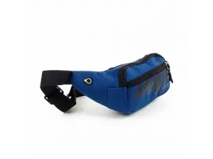 Синя чанта за през кръста - Apehlic