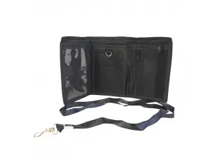 Портфейл от плат - черен камуфлаж