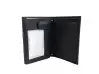 Черен вертикален портфейл - Tos