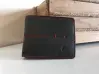 Естествена кожа мъжки портфейл с цип