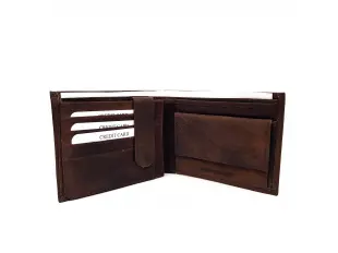 Здрав мъжки портфейл - набук