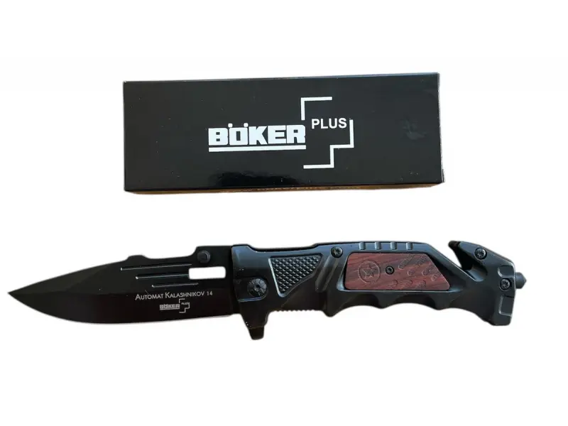Ловен нож BOKER PLUS, неръждаема стомана, 23 см, черен Ловен нож BOKER PLUS, неръждаема стомана, 23 см, черен