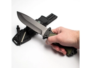 Тактически нож  4018В за оцеляване - 27.5см. с кобур