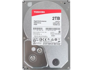Твърд диск 2TB HDD 3.5“ SATA Toshiba P300 HDWD220