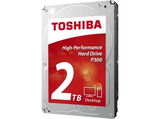 Твърд диск 2TB HDD 3.5“ SATA Toshiba P300 HDWD220