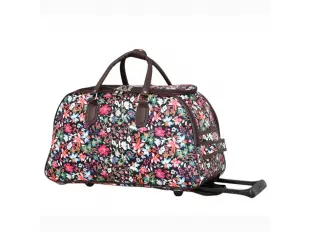 Пътна чанта с цветя