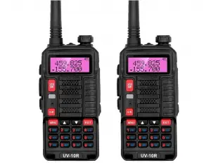 2бр. Радиостанция BAOFENG UV-10R 10W с VHF-UHF честоти