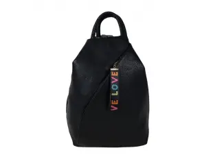 Черна дамска раница - Velika