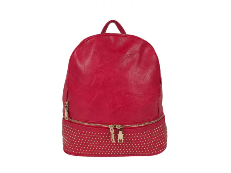 Червена дамска раница - Джули Червена дамска раница - Джули