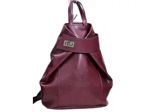 Дамска раница - Maria в цвят бордо