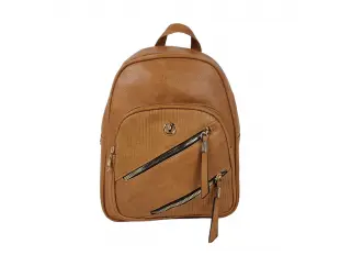 Кафява дамска раница - Vailei