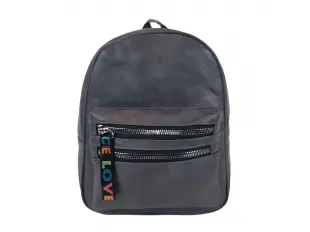 Сива дамска раница - Loveli