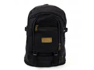 Голяма черна раница брезент