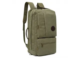 Зелена раница от брезент - Versin