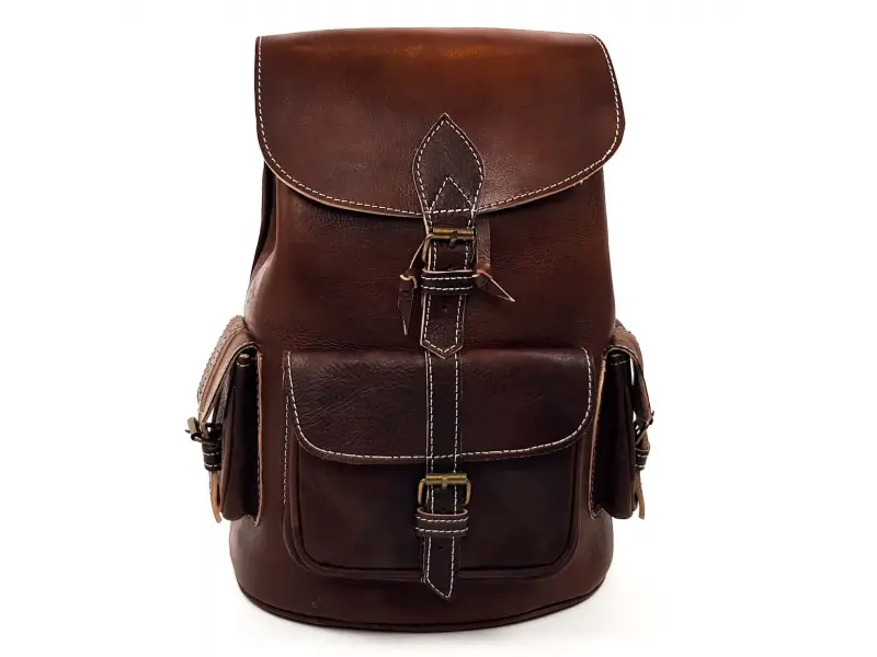 Качествена раница от естествена кожа Качествена раница от естествена кожа