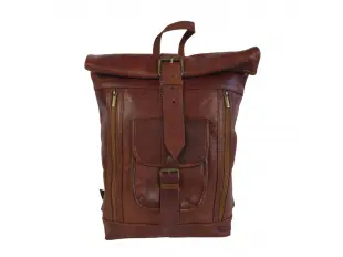 Кафява кожена раница - Greka