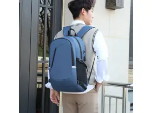 Синя спортна раница - North