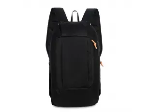 Черна малка раница от текстил - Nro