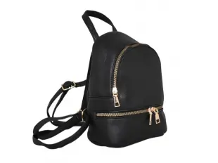 Черна дамска раница - Gresa