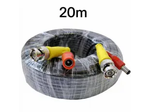 Кабел за CCTV Камери със Захранване 20м.