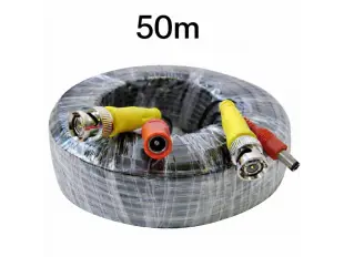 Кабел за CCTV Камери със Захранване 50м.