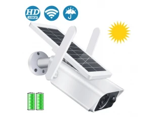 Водоустойчива Wifi соларна безкабелна камера FullHD, 4X Zoom, нощен изглед