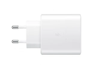 Зарядно устройство Samsung Super Fast Travel Charger, 18W, USB-C, White