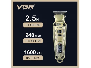 Комплект VGR V-642 акумулаторни машинки за подстригване на брада и коса