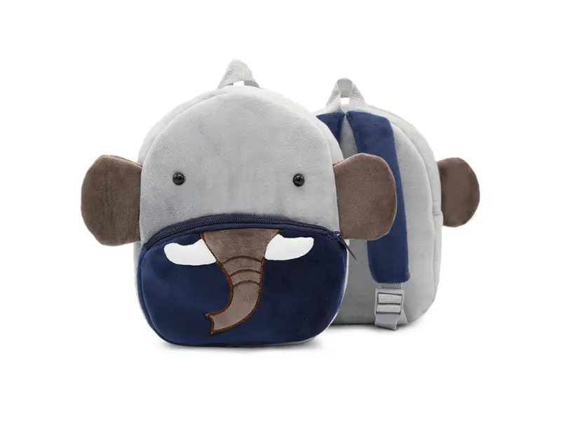 Детска плюшена раница - слонче Детска плюшена раница - слонче