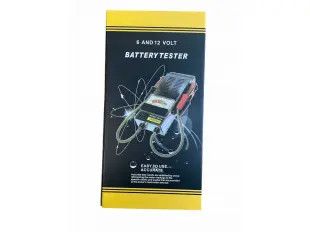 Тестер за акумулатори аналогов, 6 V / 12 V  200 -1000 A