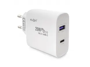 Зарядно устройство KLGO 20W DC 5V 3.0A PD-300